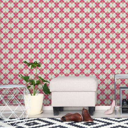Tapeta Abstrakcja W Stylu Retro