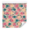 Tapeta Kolorowe Geometryczne Wzory Retro