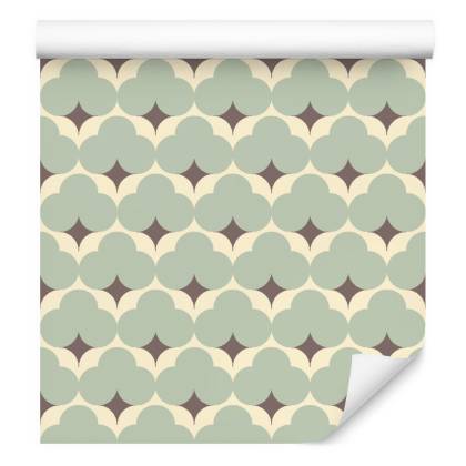 Tapeta Pastelowe Wzory Retro