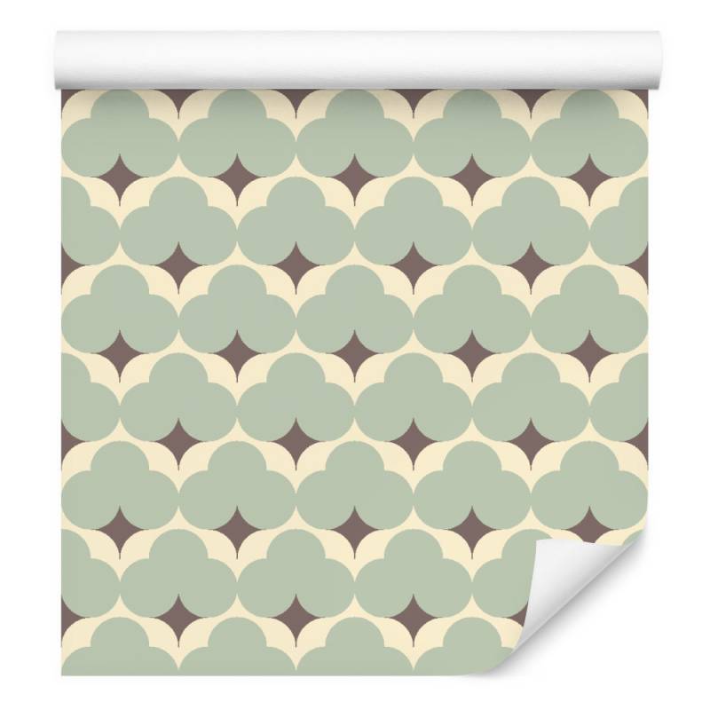 Tapeta Pastelowe Wzory Retro