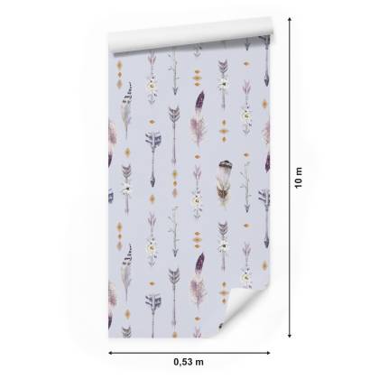 Tapeta Pióra W Stylu Boho