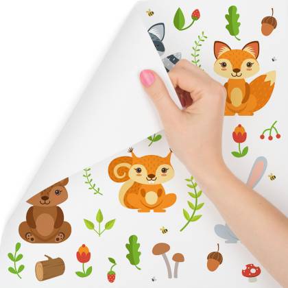 Tapeta Dla Dzieci – Leśni Przyjaciele