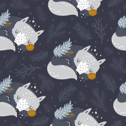 Tapeta Lisek I Natura