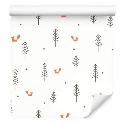 Tapeta Minimalistyczne Liski