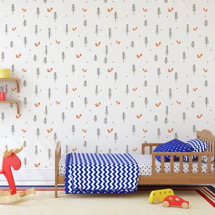Tapeta Minimalistyczne Liski