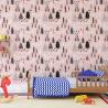 Tapeta Minimalistyczne Lisy W Lesie