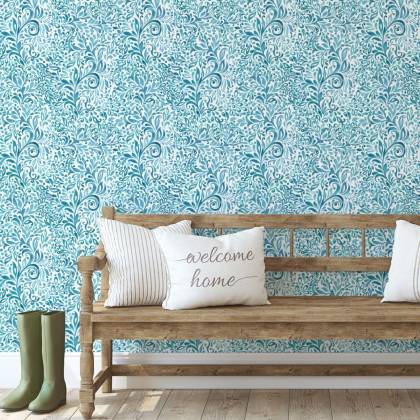 Tapeta Morskie Ornamenty
