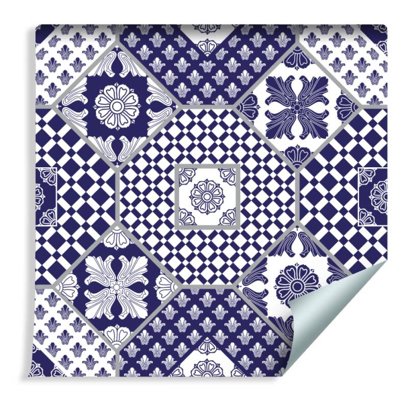 Tapeta Ornamenty - Patchwork