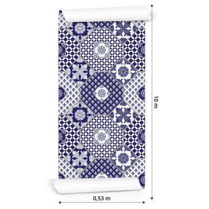 Tapeta Ornamenty - Patchwork