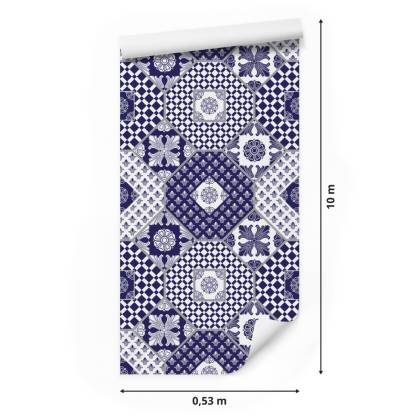 Tapeta Ornamenty - Patchwork