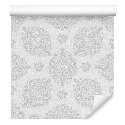 Tapeta Ornamenty W Odcieniach Szarości