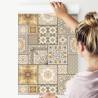 Tapeta Abstrakcyjna Mozaika W Formie Patchworku