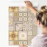 Tapeta Abstrakcyjna Mozaika W Formie Patchworku