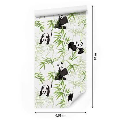 Tapeta – Pandy I Rośliny