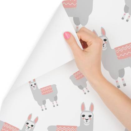 Tapeta Do Pokoju Dziecięcego, Zwierzęta, Lamy