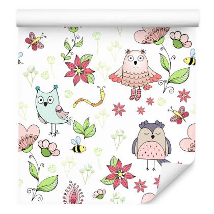 Tapeta Natura Sówek