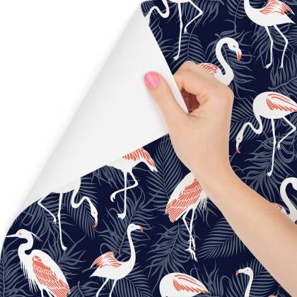 Tapeta – Flamingi
