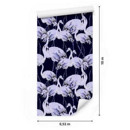 Tapeta – Flamingi