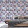 Tapeta Paryski Patchwork