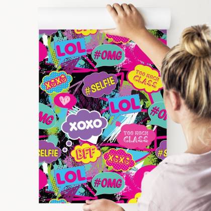 Tapeta Pop-Art Chat