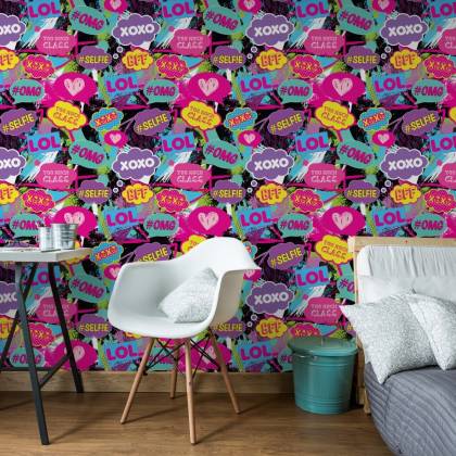 Tapeta Pop-Art Chat