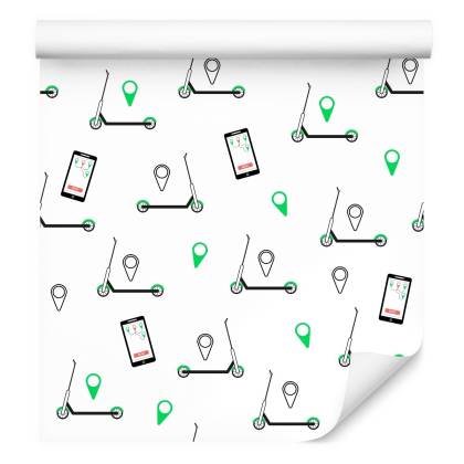 Tapeta Hulajnogi I Smartfony