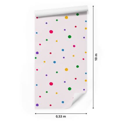 Tapeta Minimalistyczne Groszki