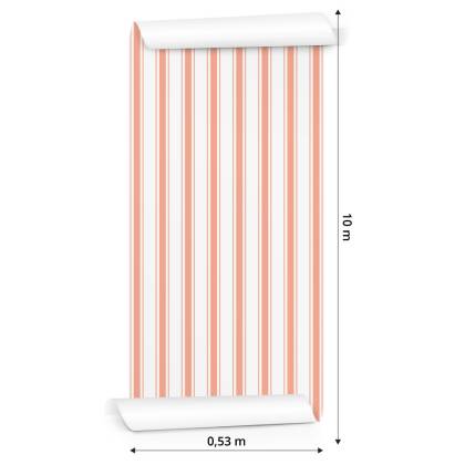 Tapeta Pionowe Paski Retro