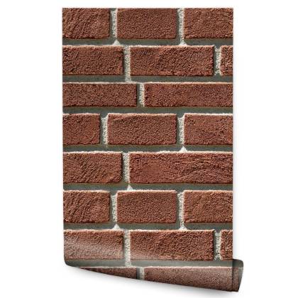 Tapeta Cegła Czerwona 3D