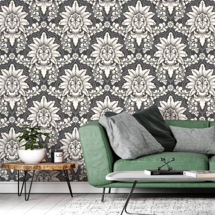 Tapeta Klasyczne Królewskie Ornamenty