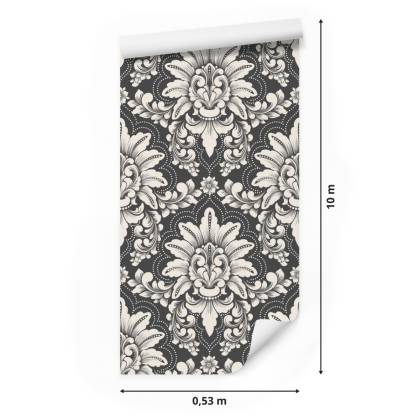 Tapeta Klasyczne Królewskie Ornamenty