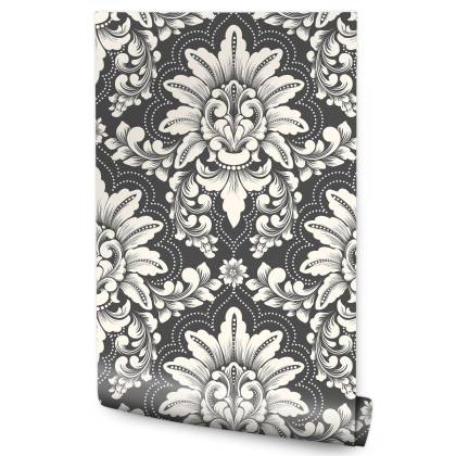 Tapeta Klasyczne Królewskie Ornamenty