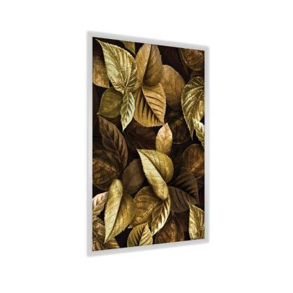 Plakat Jesienne Leśne Liście Rama Aluminiowa Kolor Czarny