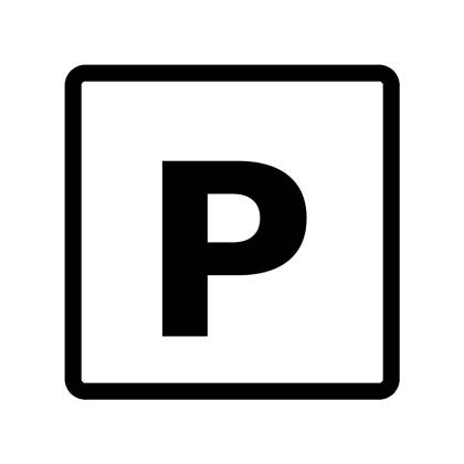 Szablon malarski TECH01 PARKING P | Dekormania