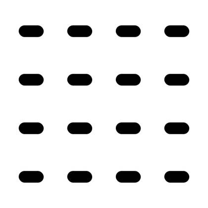 Szablon malarski GEO107 Kapsułki – wzór
