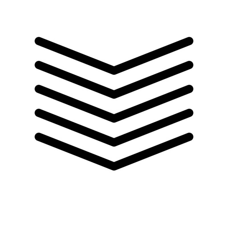Szablon malarski GEO110 Chevron 5 – wzór