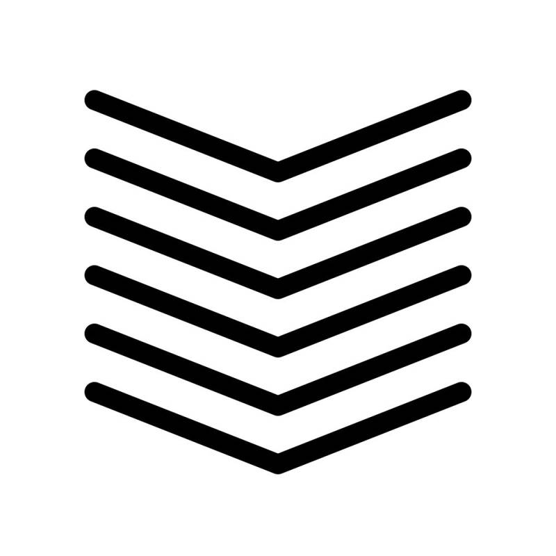 Szablon malarski GEO111 Chevron 6 – wzór