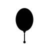 Szablon malarski KID110 Balon – wzór