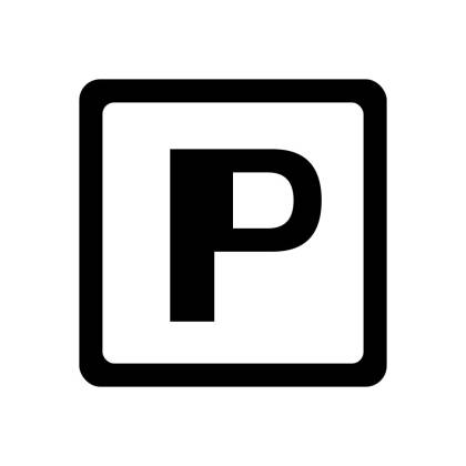 Szablon malarski TEC108 Parking P – wzór