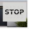 Szablon malarski TEC113 STOP – aranżacja