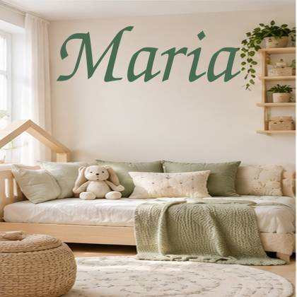Naklejka dekoracyjna Imiona, imię: Maria, naklejki dla dzieci – aranżacja
