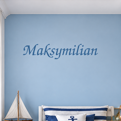 Naklejka z imieniem Maksymilian IM39 | Dekormania