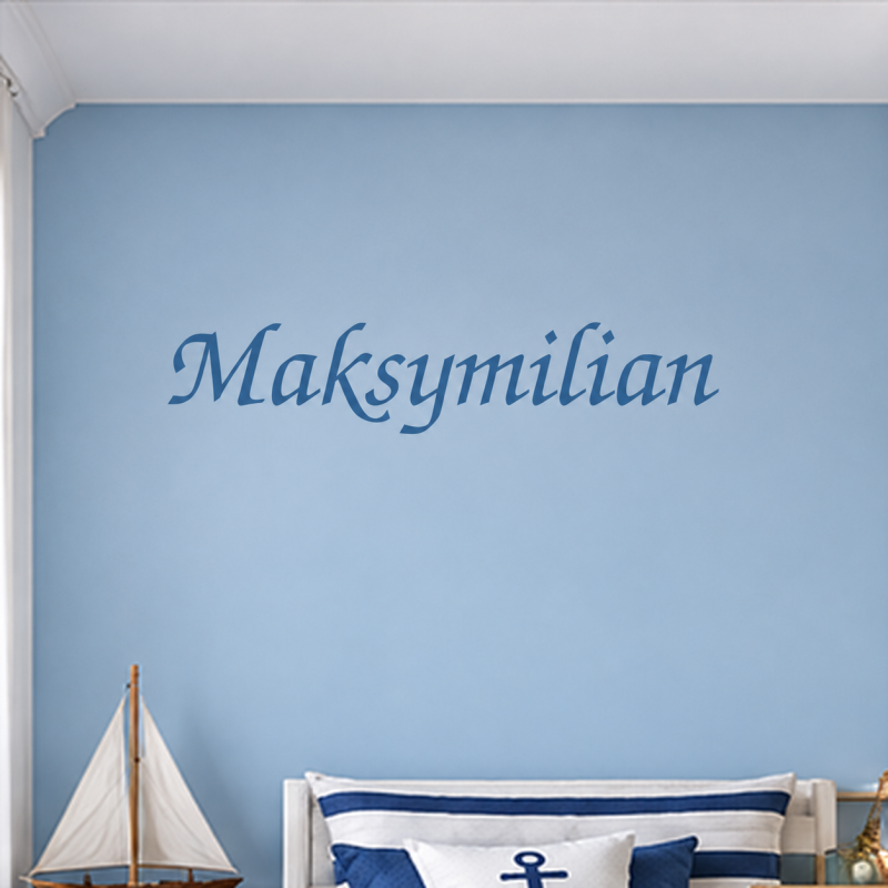 Naklejka z imieniem Maksymilian IM39 | Dekormania