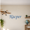 Naklejka z imieniem Kacper IM35 | Dekormania