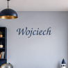 Naklejka z imieniem Wojciech IM34 | Dekormania