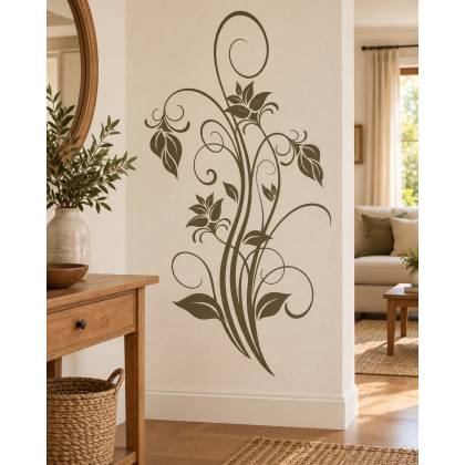 Szablon malarski FL5-113 – motyw orientalny | Dekormania