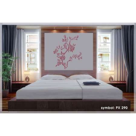 Szablon malarski magnolia flora PX290 | Dekormania