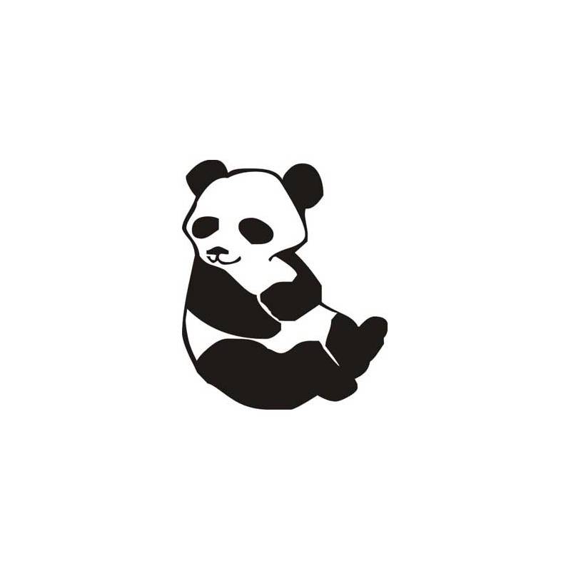 Szablon malarski miś panda D53 dla dzieci | Dekormania