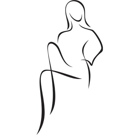 Szablon malarski EXL 01, EXL01,  kobieta, postać