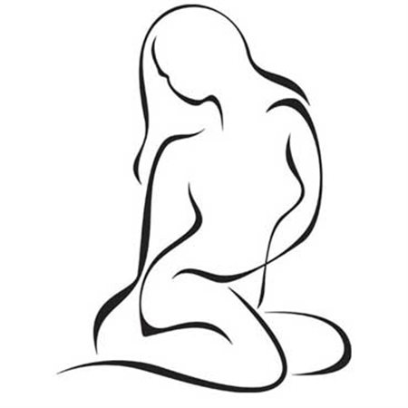 Szablon malarski EXL 19, EXL19, kobieta, postać, sypialnia